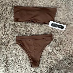 Brown bikini